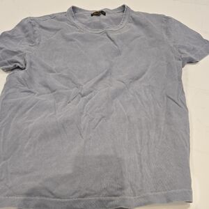 Men's Soft Blue Short Sleeve Tee